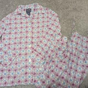 Nick & Nora Hearts Print Pajama Set